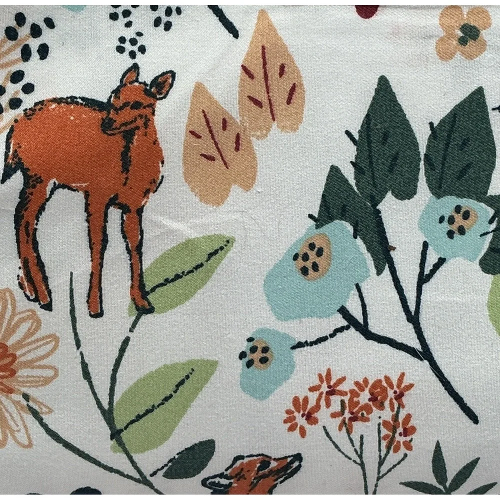 Charisma Sheet Set Twin/Twin XL Wild Woods Fox Deer Woodland Nature Bedding NEW